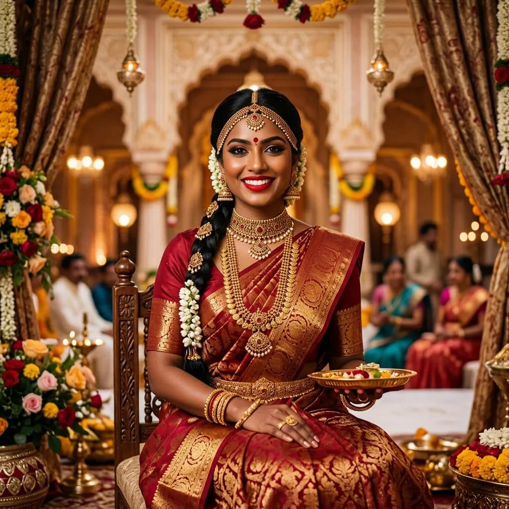 Glamorous Bridal Makeup